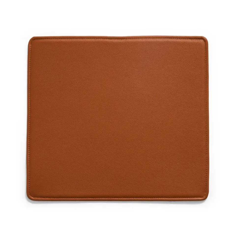 Seat Cushions & Pads^HAY X-Line Indoor chair cushion, Cognac leather Brown