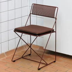 Seating|Balcony Furniture^HAY X-Line Indoor Outdoor chair, Iron Red