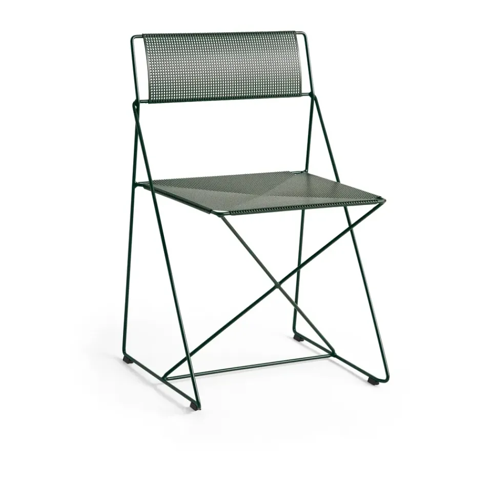 Seating|Balcony Furniture^HAY X-Line Indoor Outdoor chair, Autumn Green