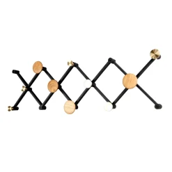 Clothes Racks, Coat Stands & Hangers|Clothes Racks, Coat Stands & Hangers^LoCa X•TEND hanger, oak Black