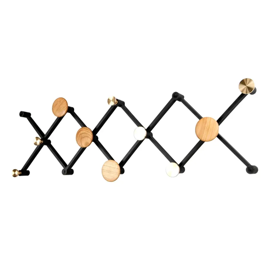 Clothes Racks, Coat Stands & Hangers|Clothes Racks, Coat Stands & Hangers^LoCa X•TEND hanger, oak Black