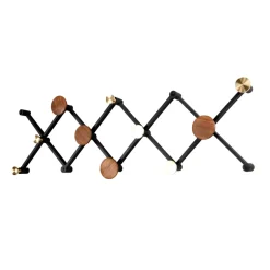 Clothes Racks, Coat Stands & Hangers|Clothes Racks, Coat Stands & Hangers^LoCa X•TEND hanger, wallnut Black