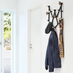 Clothes Racks, Coat Stands & Hangers|Clothes Racks, Coat Stands & Hangers^LoCa X•TEND hanger, wallnut Black