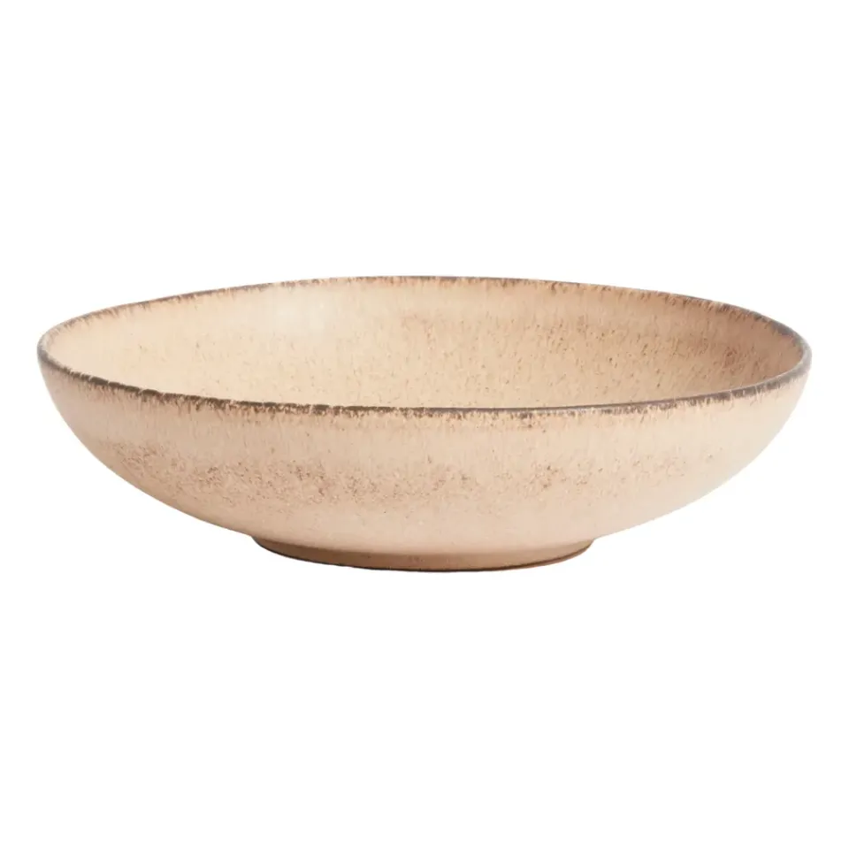 Deep Plates^MUUBS Yake pasta bowl Ø22 cm, Toast Beige