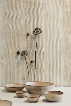 Deep Plates^MUUBS Yake pasta bowl Ø22 cm, Toast Beige