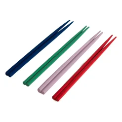 Hot Byon Yaki chopsticks 4 pack, Blue-green-purple-red BlueGreenPurpleRed