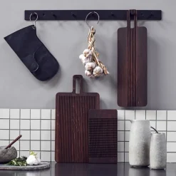 Outlet MUUBS Yami cutting board for bread 22x44 cm, Brown