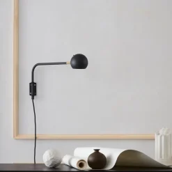 Hot CO Bankeryd Yes! wall lamp, Black