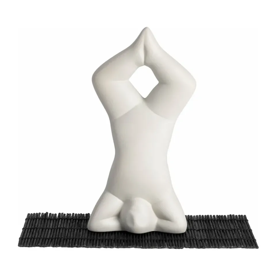 Sculptures & Porcelain Figurines^Design House Stockholm Yoga decoration no. 3, Light Grey