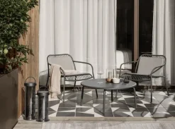 Balcony Furniture|Table For Outdoor Use^Blomus YUA lounge table Ø80 cm, Silk Grey