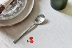 Online OYOY Yuka teaspoon 4-pack, Brushed Steel Silver-coloured
