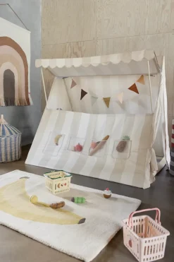 Children's Room Accessories|Children's Room Accessories^OYOY Yummi play tent, Clay Grey