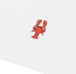 Best Normann Copenhagen Yummy kitchen towel 50x70 cm, Lobster WhiteRed