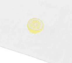Kitchen Tea Towels^Normann Copenhagen Yummy kitchen towel 50x70 cm, Lemon WhiteYellow