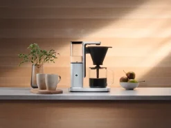 Clearance Wilfa Zense CM10ABA-A125 alux auto coffee maker, Silver Silver-coloured