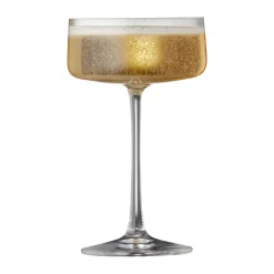 Clearance Lyngby Glas Zero champagne glass coupe 26 cl 4-pack, Crystal Transparent