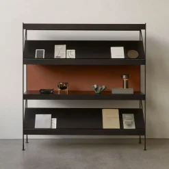 Magazine Racks^Audo Copenhagen Zet magazine shelf, Black