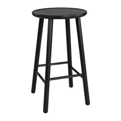 Outlet Hans K ZigZag bar stool 78 cm, stained Black