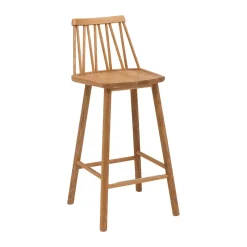 Discount Hans K ZigZag bar stool 63 cm, Oiled oak Brown