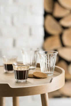 Drinking Glasses & Tumblers^La Rochère Zinc espresso glass 10 cl 6-pack, Clear Transparent