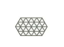 Zone Denmark Triangles Trivet, Bred olive taupe Green