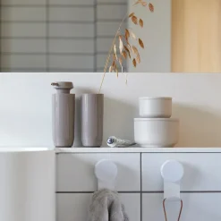 Toothbrush Holders^Zone Denmark Zone Suii toothbrush mug 14 cm, taupe Beige