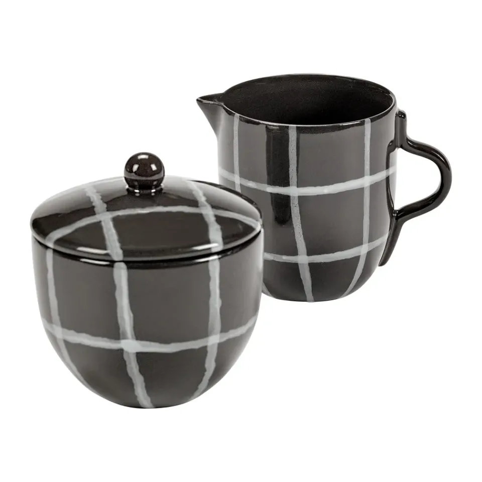 Sugar Bowls^Serax Zuma sugar bowl, Pacific Grey
