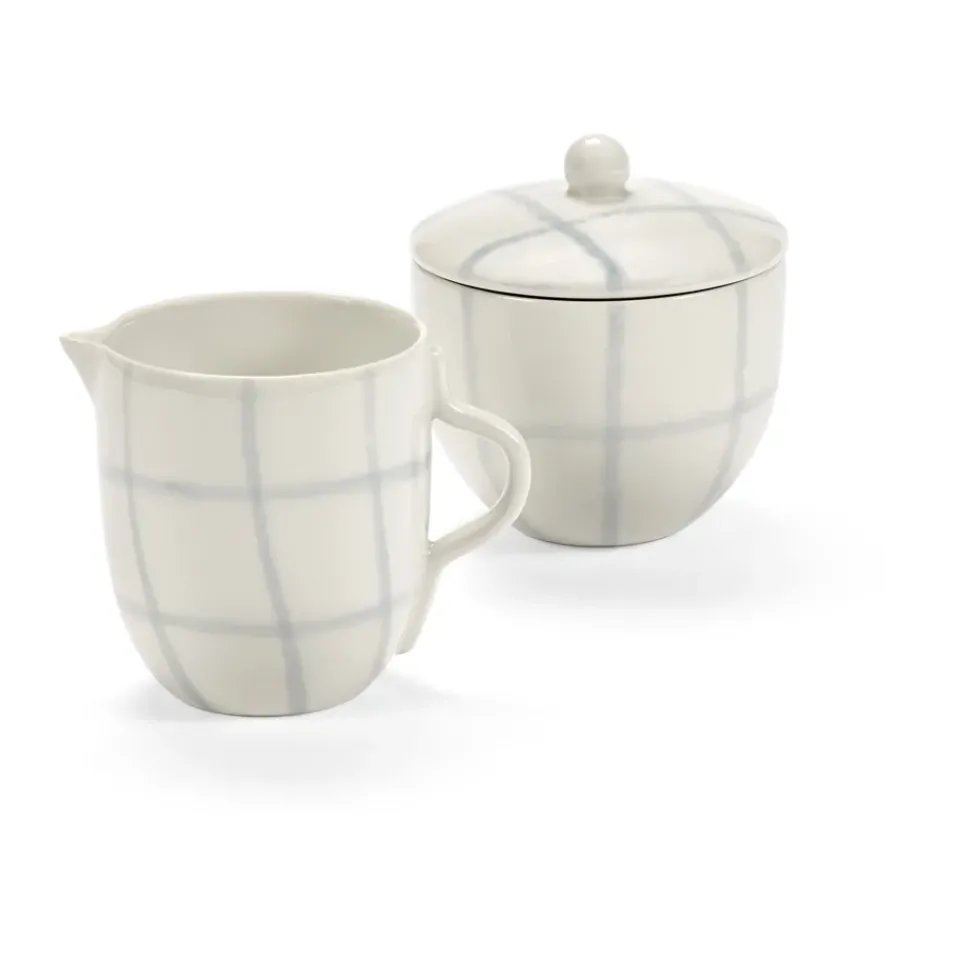 Sugar Bowls^Serax Zuma sugar bowl, Salt White