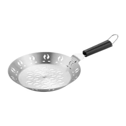 Grill & Griddle Pans^Zwilling BBQ+ grill/wok pan detachable handle, Ø26 cm Silver-coloured