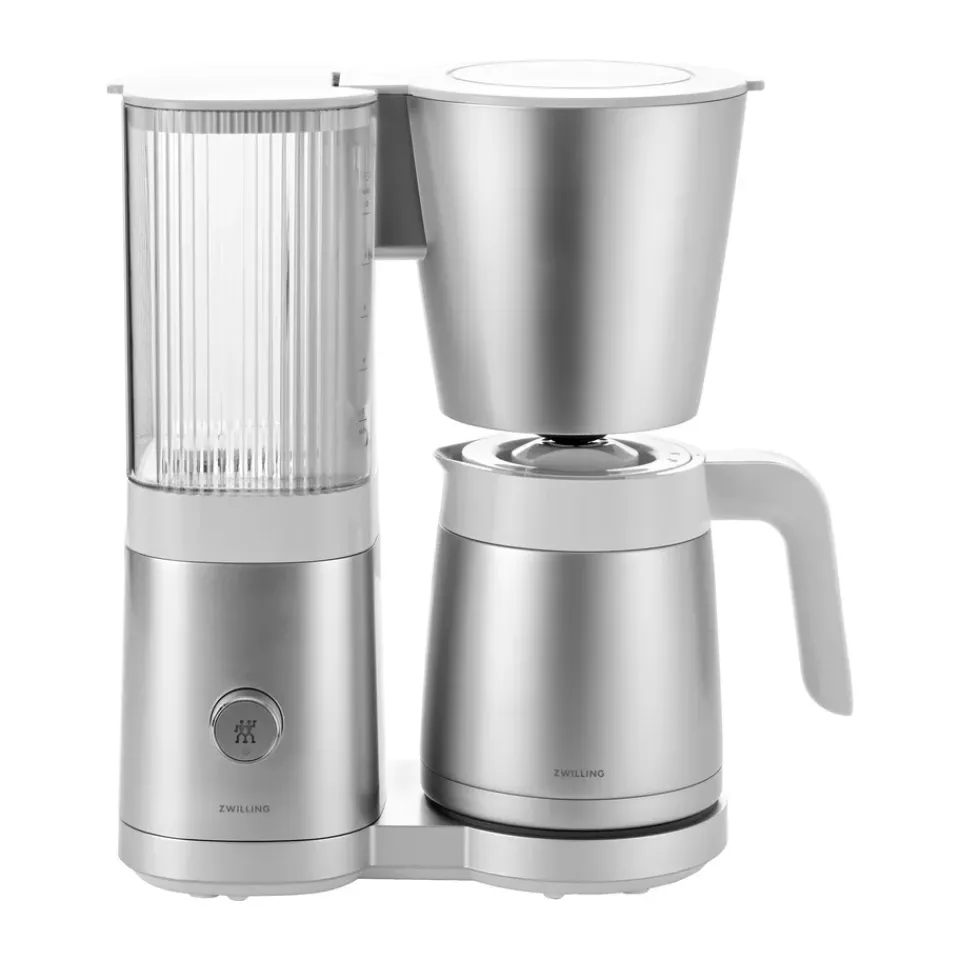 Discount Zwilling coffee maker 1.25 L, Silver Silver-colouredWhite