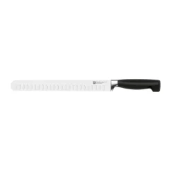 Fillet Knives^Zwilling Four star filleting/carving knife 26 cm, Black-stainless steel Silver-coloured
