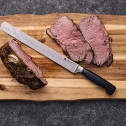 Fillet Knives^Zwilling Four star filleting/carving knife 26 cm, Black-stainless steel Silver-coloured