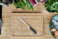 New Zwilling Four star fillet knife 18 cm, Black-stainless steel Silver-coloured