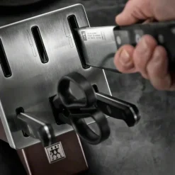 Knife Sets^Zwilling Gourmet knife set 6 pieces, 6 pieces Silver-colouredBlack