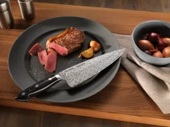 Other Knives^Zwilling Kramer Euro Stainless all-purpose knife 13 cm, Damascus-black Silver-coloured