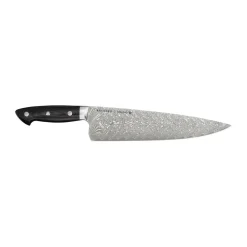 New Zwilling Kramer euro stainless chef's knife 26 cm, Damascus-black Silver-coloured