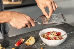 Graters^Zwilling Pro grater medium Z cut 34 cm, Gray-stainless steel GreySilver-coloured