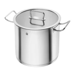 Online Zwilling Pro high-sided pot with glass lid, 13.3 L Silver-coloured