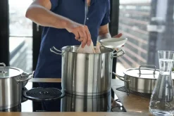 Online Zwilling Pro high-sided pot with glass lid, 13.3 L Silver-coloured