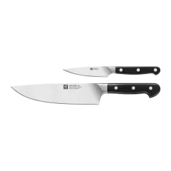 Knife Sets^Zwilling Pro knife set 2 pieces, Black-stainless steel Silver-coloured