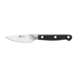 Paring Knives^Zwilling Pro paring knife 8 cm, Black-stainless steel Silver-coloured