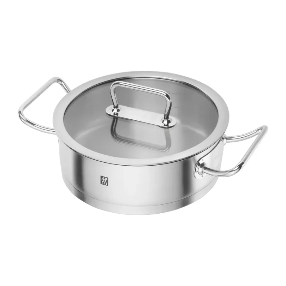 Hot Zwilling Pro serving pan stainless steel, 3 L Silver-coloured