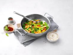 New Zwilling Pro wok pan Ø30 cm, Stainless steel Silver-coloured