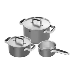 Saucepan Sets^Zwilling Pure saucepan set 5 pieces, Grey