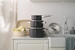 Saucepan Sets^Zwilling Pure saucepan set 5 pieces, Grey