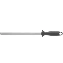 Knife Sharpeners, Stones & Honing Knives^Zwilling Sharpening steel (diamond coating, oval), 26 cm Black