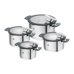 Outlet Zwilling Simplify pot/pan set 8 pieces, Stainless steel Silver-coloured