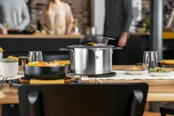 Outlet Zwilling Simplify pot/pan set 8 pieces, Stainless steel Silver-coloured