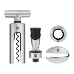 Hot Zwilling sommelier set 4 pieces, Stainless steel Silver-coloured