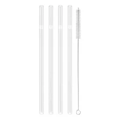 Wine & Barware^Zwilling Sorrento straws 4-pack, Clear Transparent